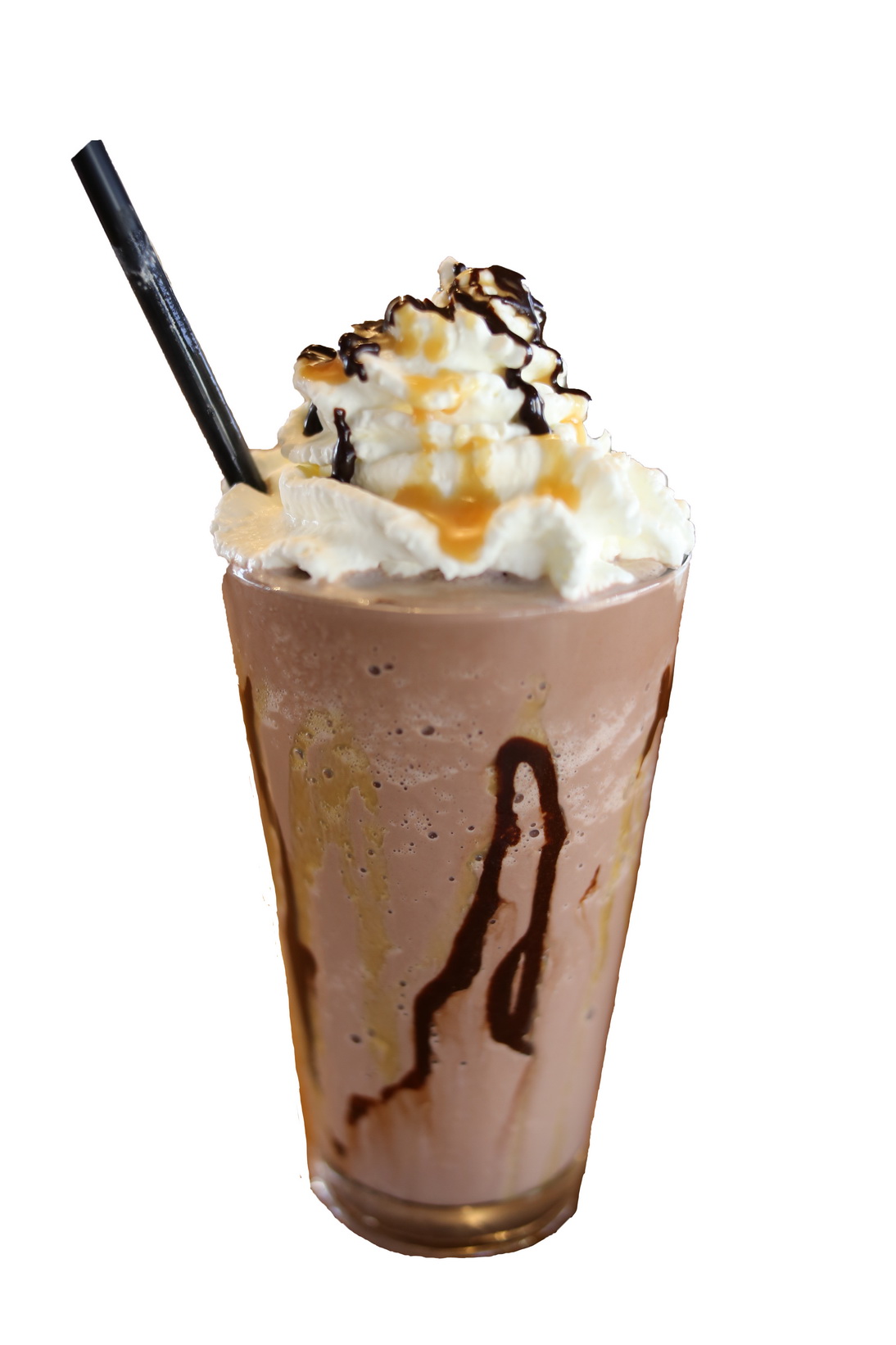 Frappe with whipped cream